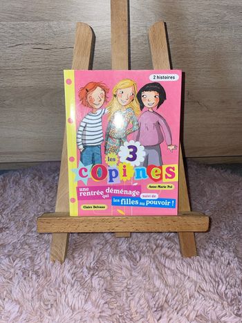 Livre - les 3 copines - 2 histoires
