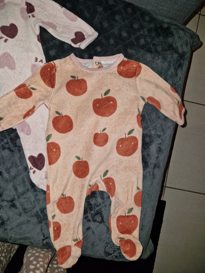 Lot 3 pyjamas bébé fille - photo numéro 4