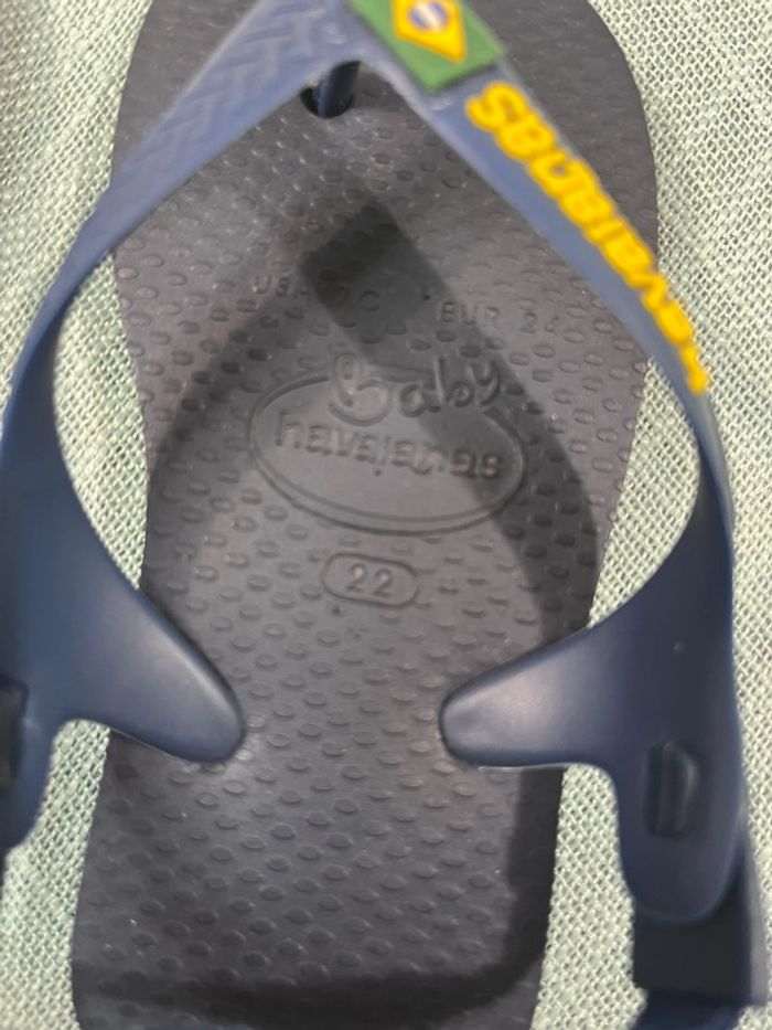 Tong havaianas  taille 22 - photo numéro 5