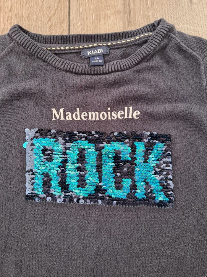 Pull Mademoiselle Rock 4 ans - photo numéro 3
