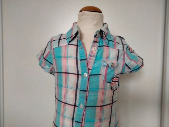Chemisette carreaux - TAO - 5 ans - photo numéro 2
