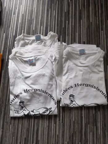 3 tee-shirts collector hergnies