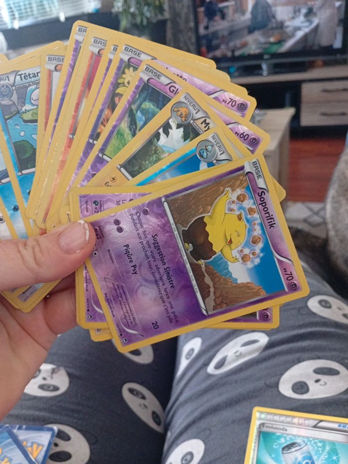 Lot 30 cartes Pokémon avec revers halo - photo numéro 2