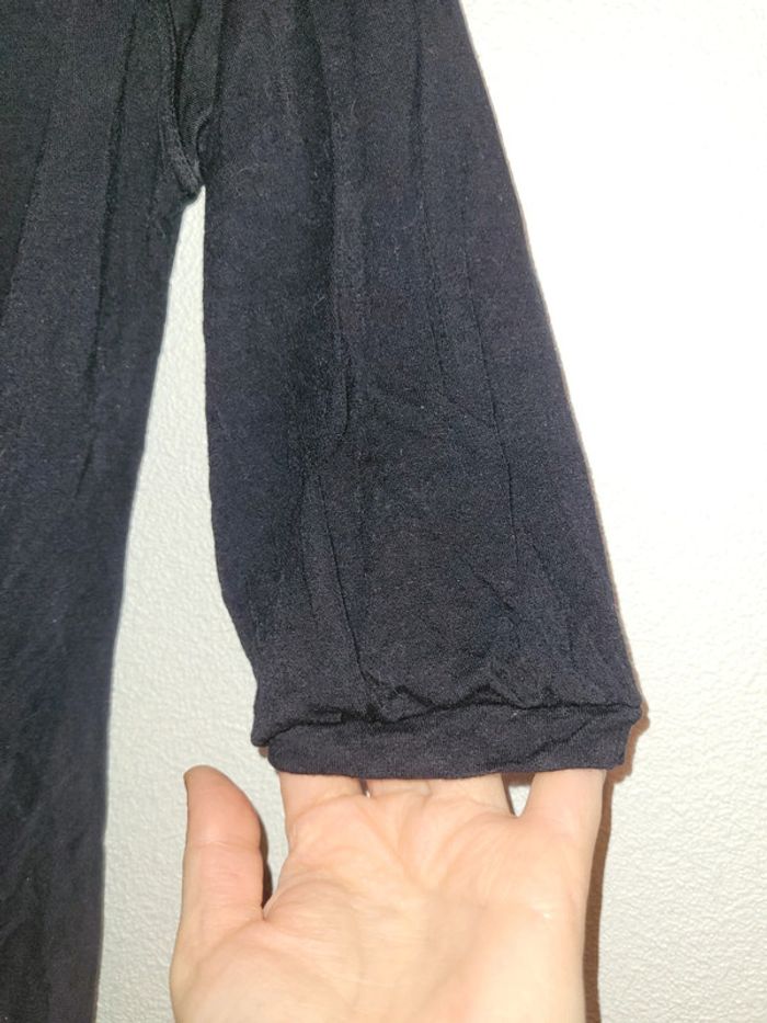 Pull fin 3/4 noir - photo numéro 3
