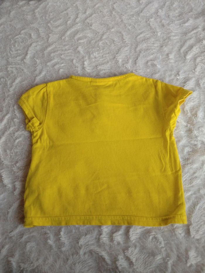 Polo tee shirt manches courtes Garçon 12 mois Winnie the Pooh l'ourson Disney Baby 100% coton - photo numéro 9