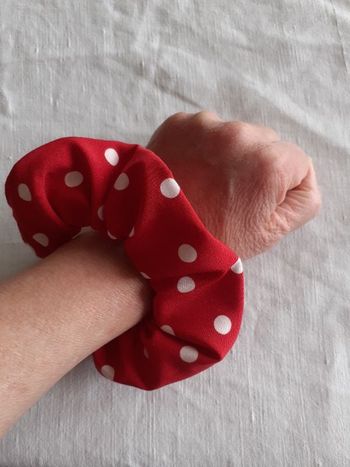 Chouchou en tissu recyclé- Fait Main