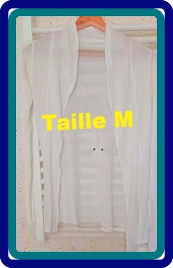 Veste blanche Bonobo  Taille  M