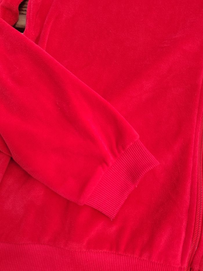 🔥 Gilet polaire rouge imitation velour – Taille L – Très bon état - photo numéro 3