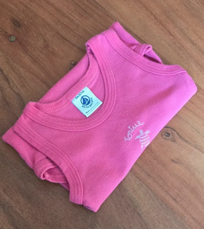 Body Petit Bateau Taille 6 mois