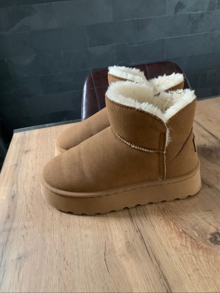 Bottines fourrées - pointure 37