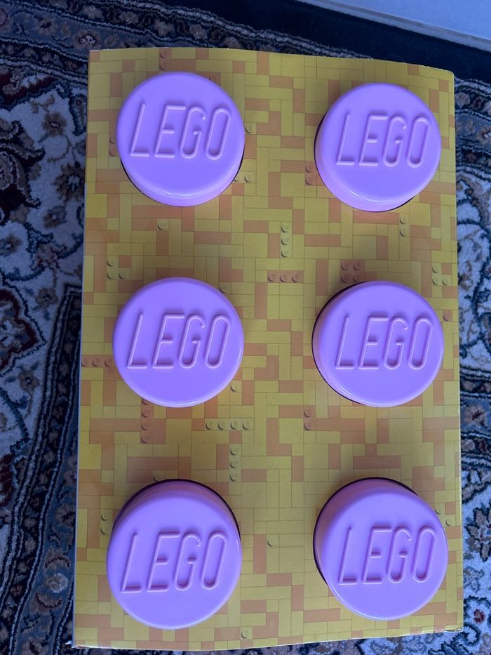 Boîte rangement rose pour Legos - photo numéro 5