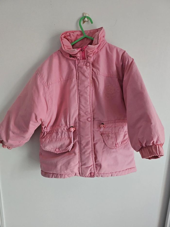 Blouson rose fille 4 ans