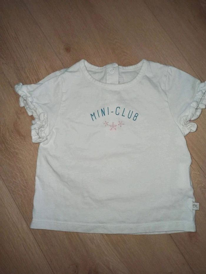 t-shirt fille 18 mois