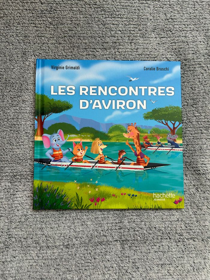 Livre neuf McDo « Les rencontres d’aviron » Collection « Esprit sportif » 2024