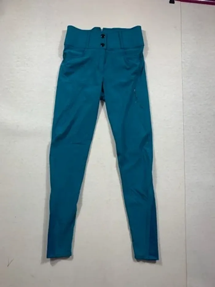 Pantalon Equi-Thème Je t’aime – Bleu – Taille XS – Très bon état - photo numéro 2