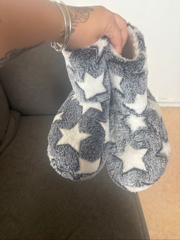 Pantoufle toute chaude pour l’hiver