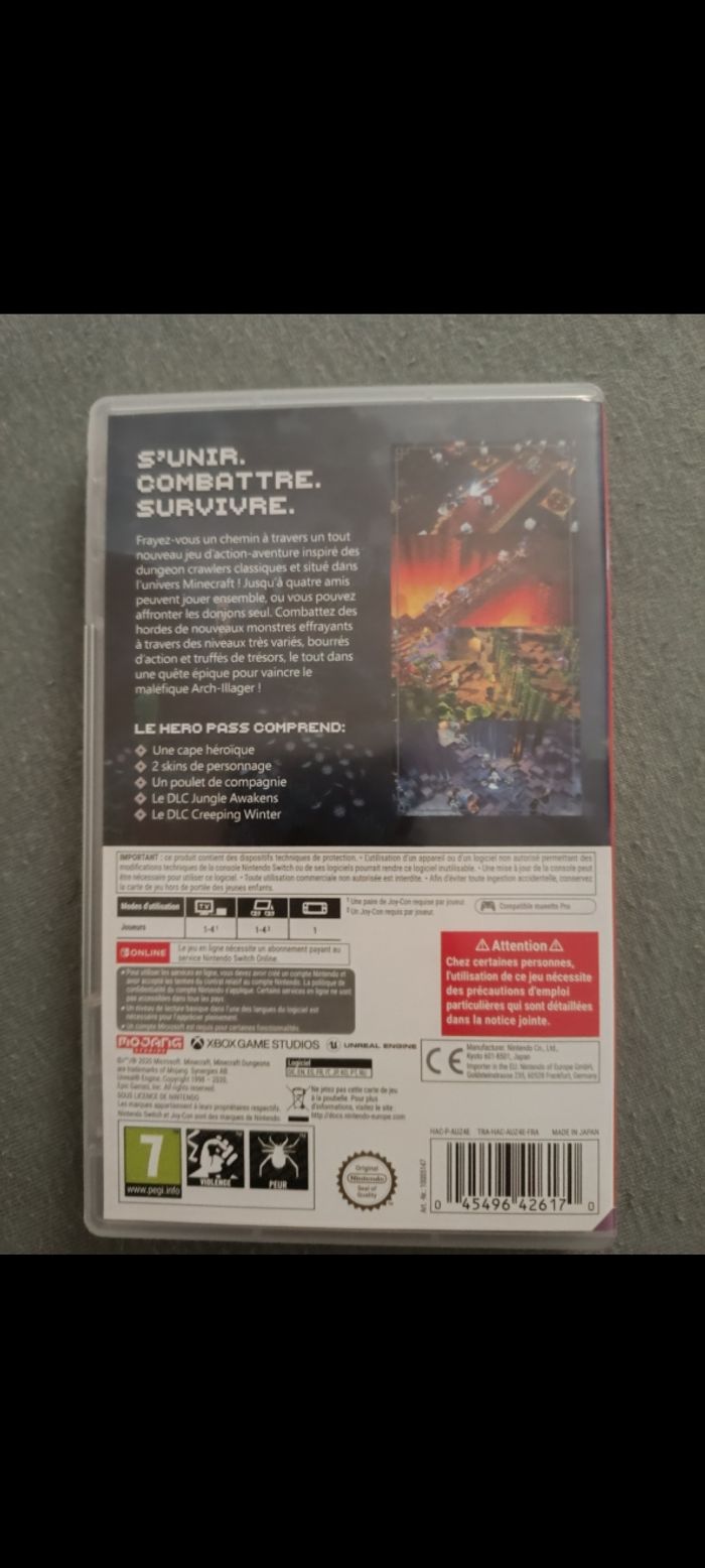 Minecraft Dungeons Hero Edition - photo numéro 2