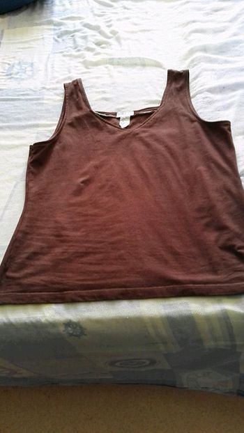 Débardeur marron