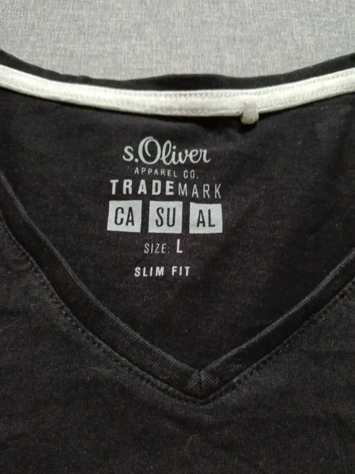 C62 t-shirt noir S. Oliver L - photo numéro 3