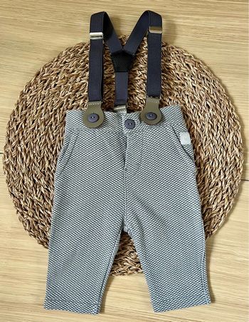 Pantalon à bretelles Patini