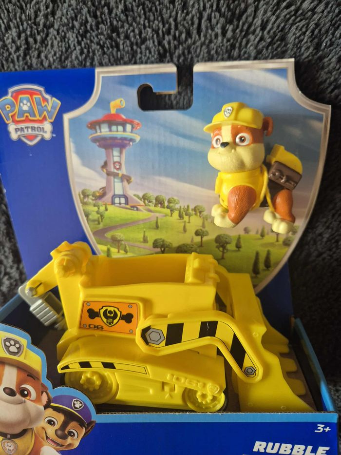 Véhicule avec Figurine Rubble Paw Patrol Pat’Patrouille - photo numéro 2