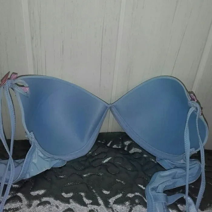 Soutien gorge bleu ciel 95b - photo numéro 3
