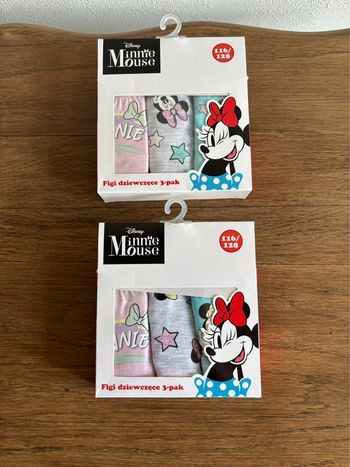 6 culottes Minnie Mouse Disney