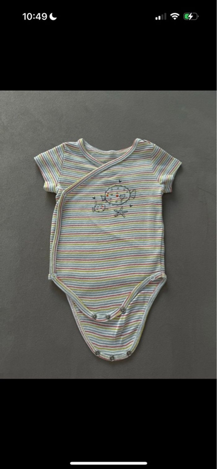 Body Du pareil au même - Unisexe - Taille 3 mois