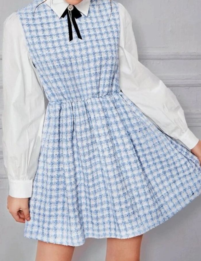 Robe 2 En 1 À Carreaux