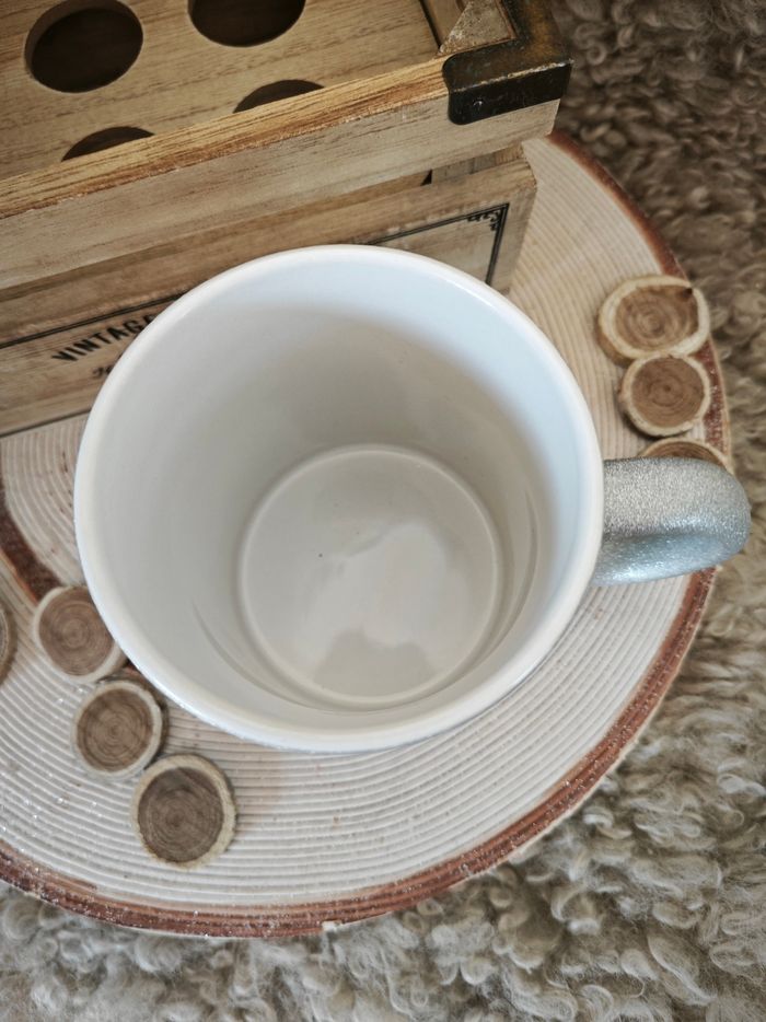 Tasse Glitter Argenté Madame Parfaite - photo numéro 6