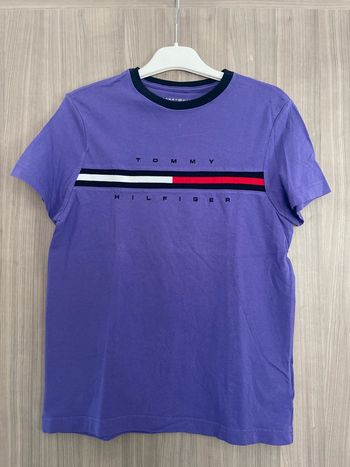 T-shirt violet Tommy Hilfiger taille xs