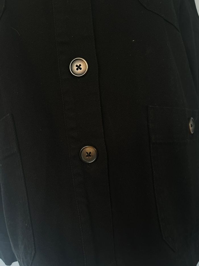 Veste en jean noire Monoprix Femme – Taille 42 – Style classique revisité - photo numéro 2