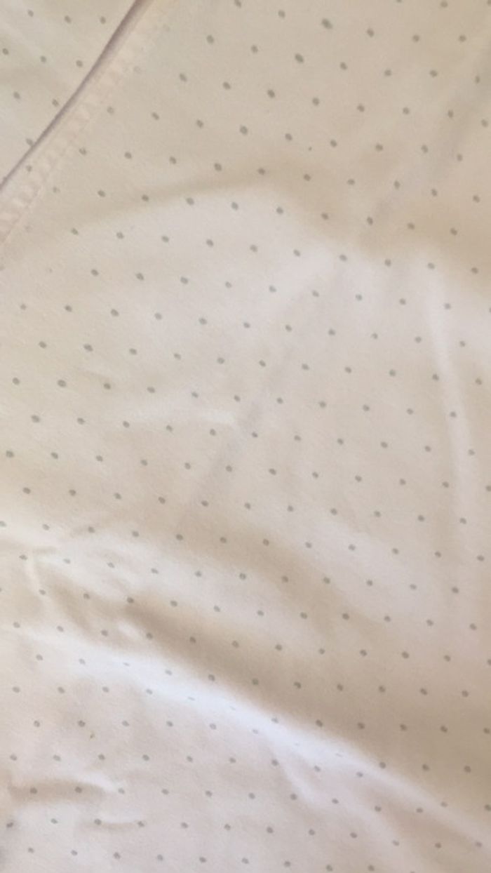 Chemise de nuit rose pale à pois gris - photo numéro 3