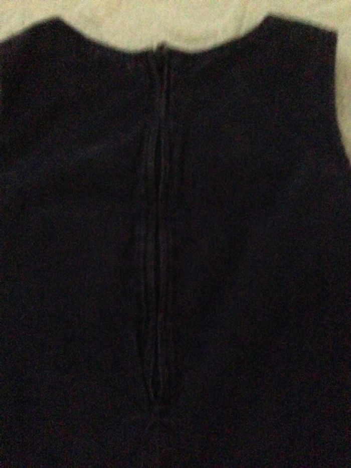 Robe chasuble bleu marine - photo numéro 4