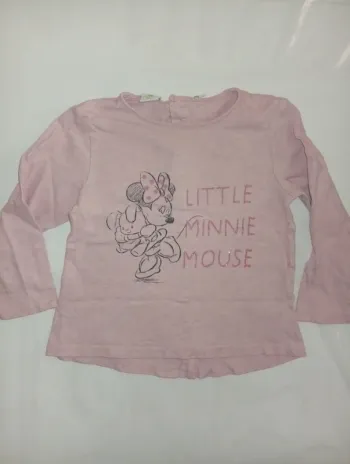 T Shirt manches longue Minnie Mouse