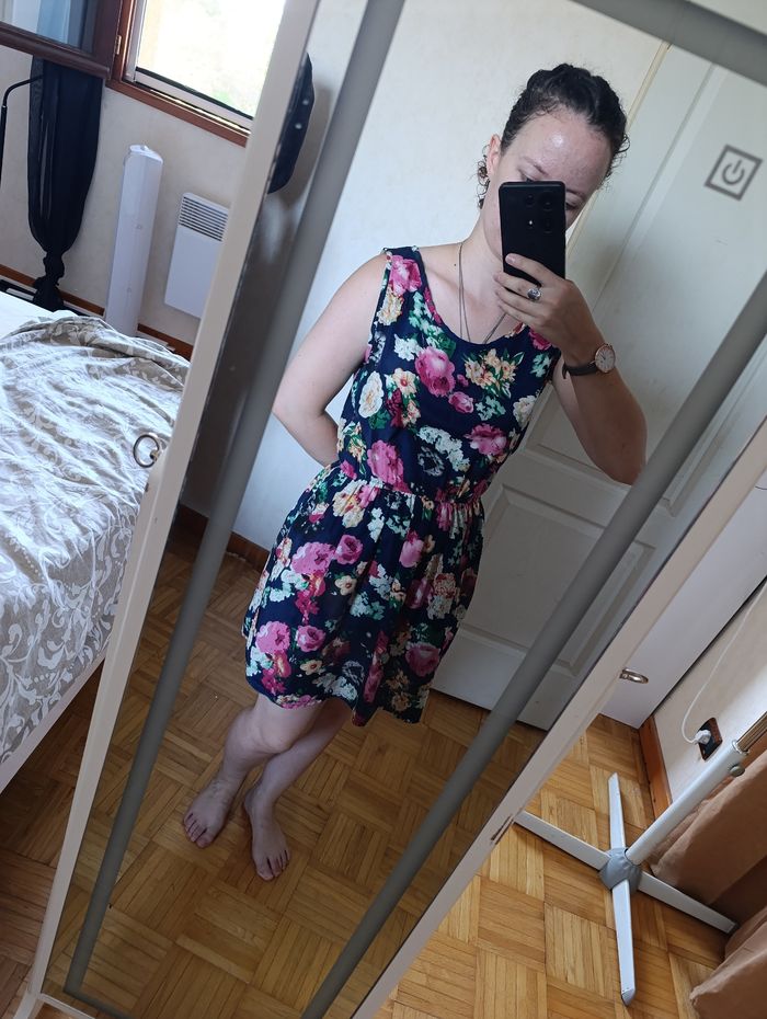 Robe fleurie