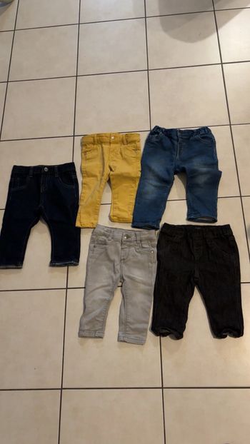 Lot de 5 pantalons
