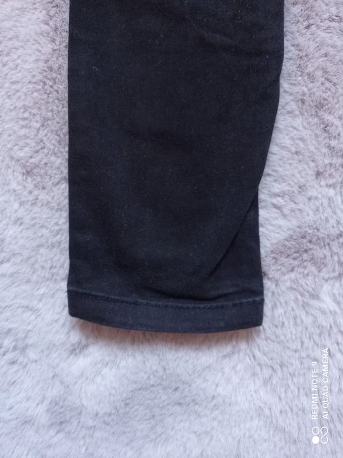 Pantalon fille noir motard, In extenso, taille 7 ans - photo numéro 5