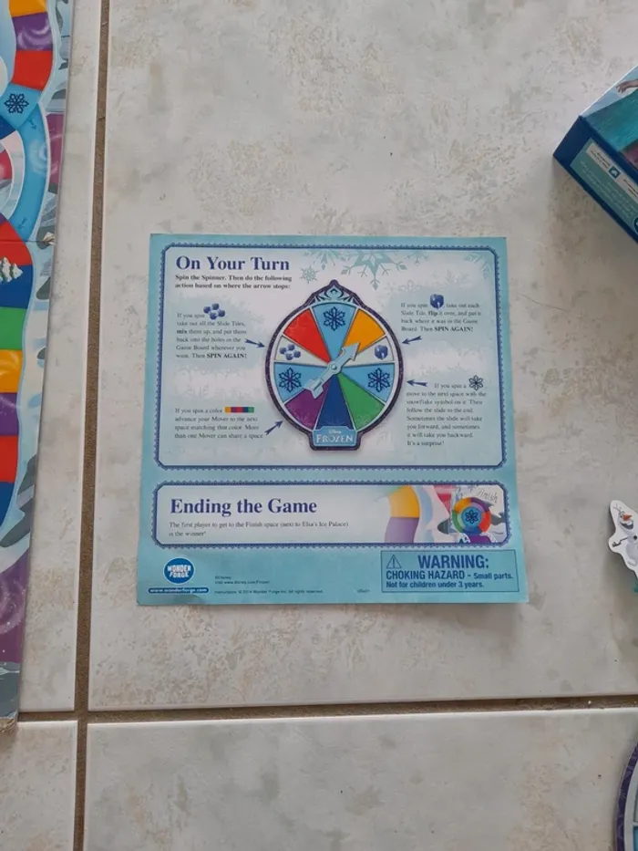 Jeu de société la reine des neiges - photo numéro 2