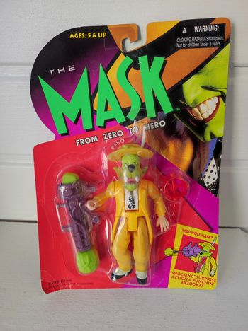 Figurine the mask from Zero to hero Wild Wolf 1995 kenner neuve sous blister