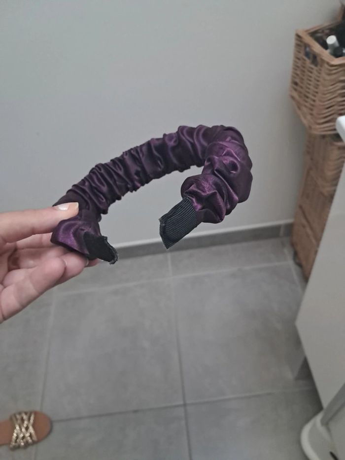 Serre tête violet - photo numéro 3