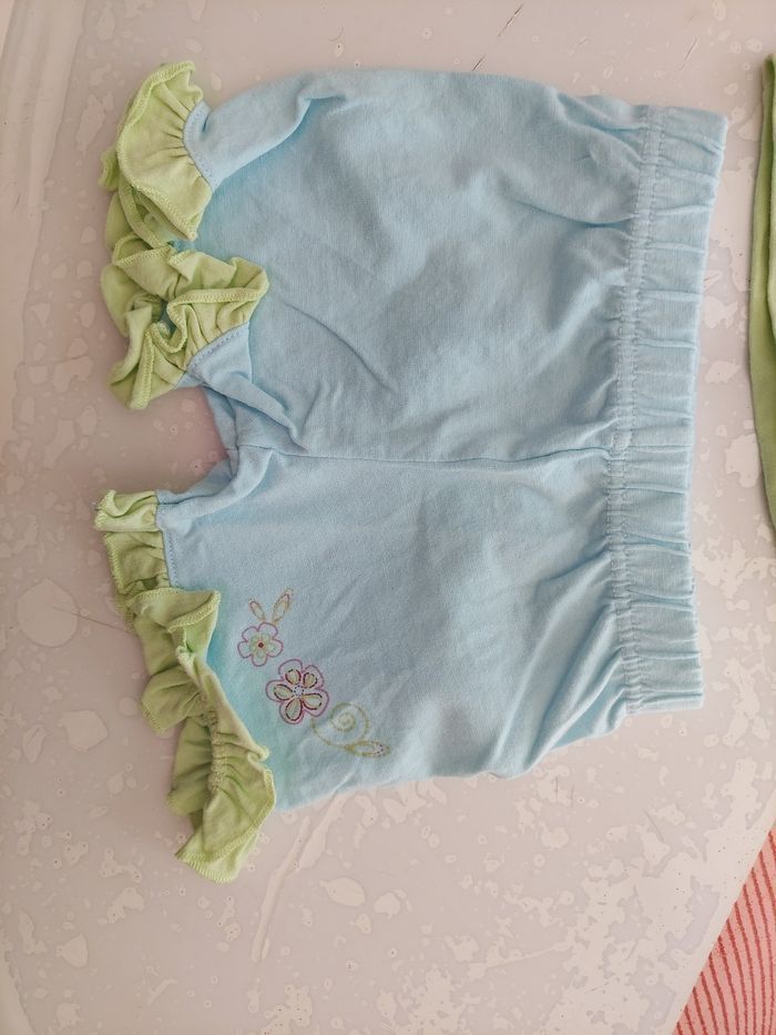 Ensemble short débardeur 3mois - photo numéro 2