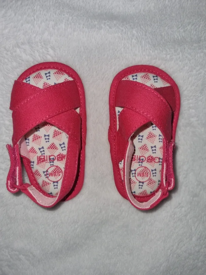 Sandale bébé taille 1-6 mois - photo numéro 2