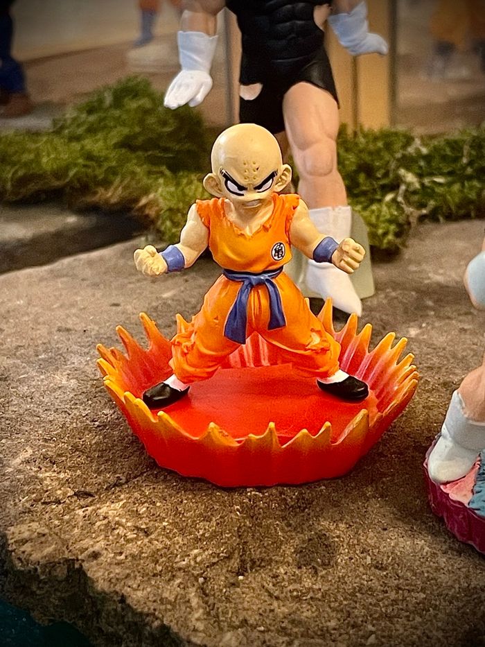 Figurine dragon ball gashapon hg Krilin