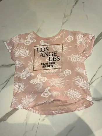 T-shirt rose Los Angeles – Eden Rock – Taille 14 ans