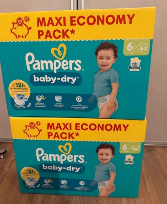 2 packs de 80 couches