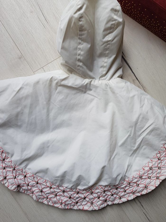 Cape poncho chaud hiver fille 3mois orchestra neuf - photo numéro 5