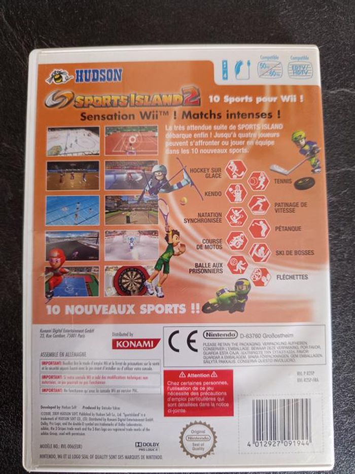Nintendo - Wii - Sports island 2 - photo numéro 2