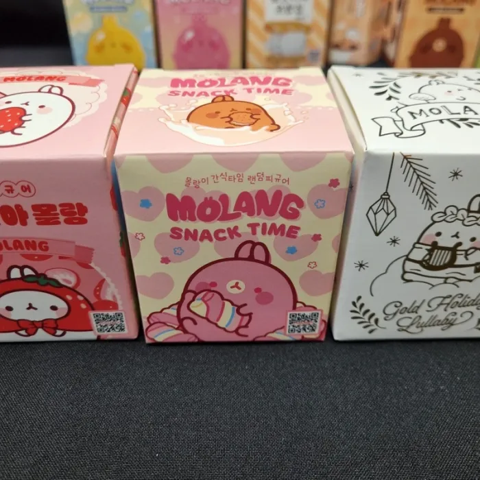 Lot de 5 Blind Box Molang de Corée du Sud - photo numéro 4