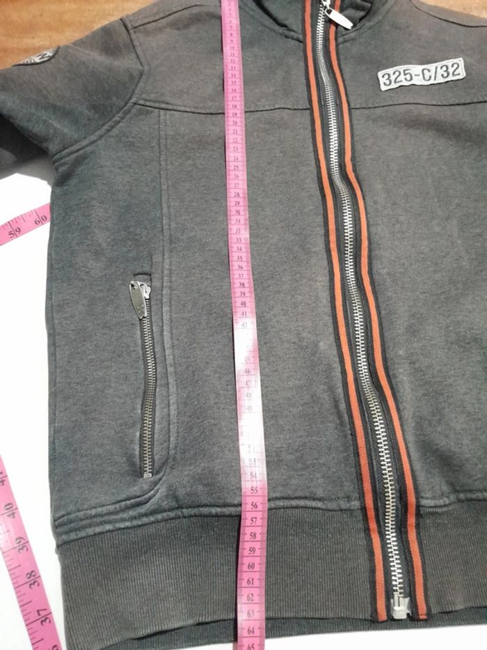 Sweat zippé oxbow effet vieilli - photo numéro 15